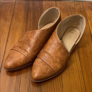 Catherine Malandrino Brown Flats
